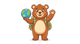 Ardin the bear — Yonduur mascot